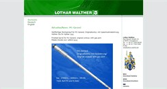 Desktop Screenshot of lothar-walther.de